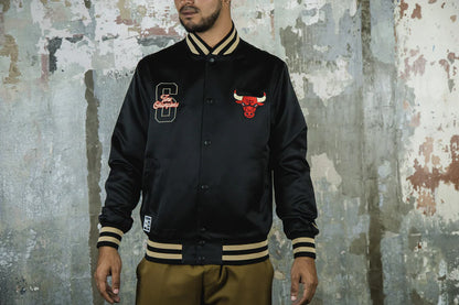 NEA-U6 (New era champs satin jacket chicago bulls) 723911500