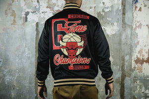 NEA-U6 (New era champs satin jacket chicago bulls) 723911500