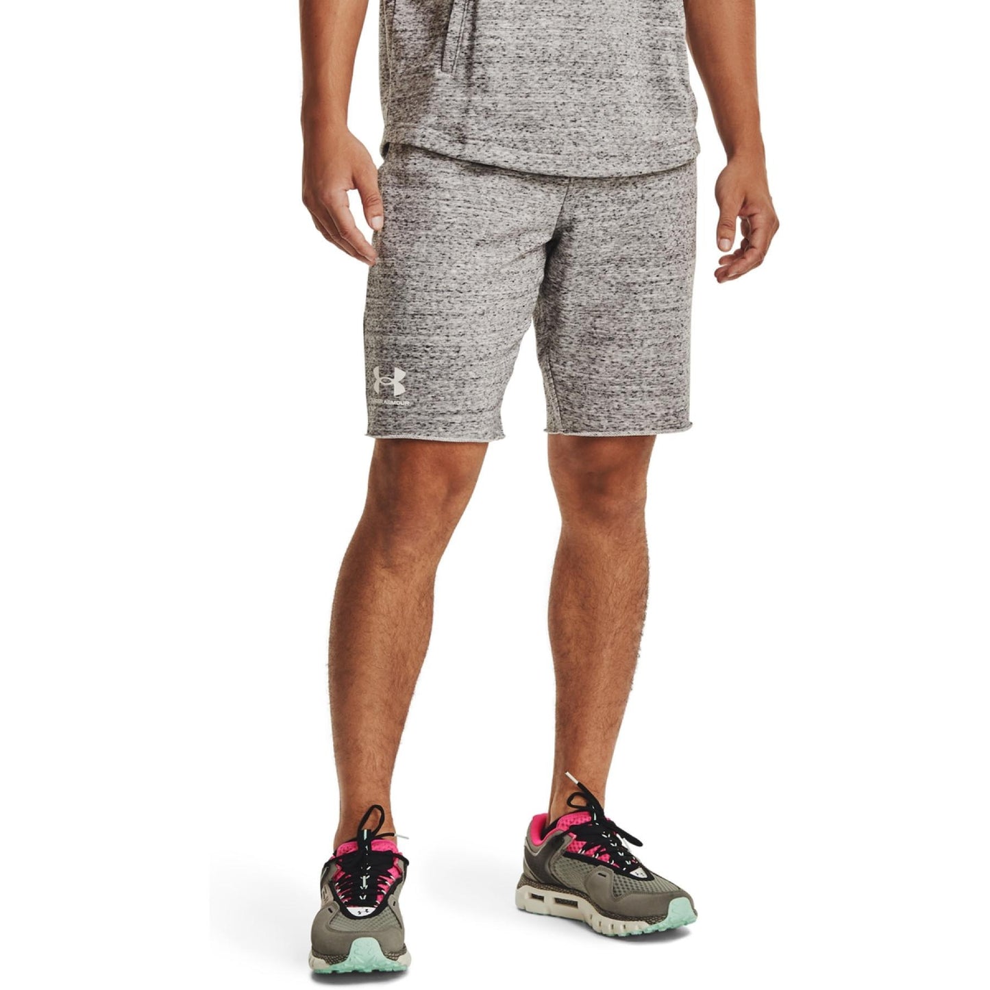 UAA-B7 (Mens rival terry short onyx white) 42292608