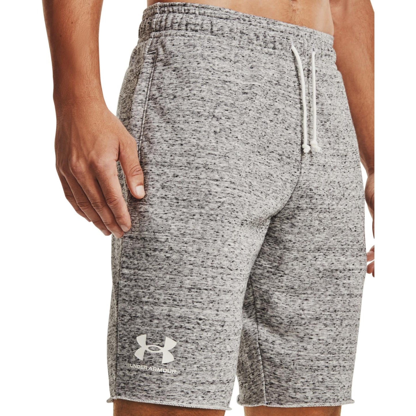 UAA-B7 (Mens rival terry short onyx white) 42292608