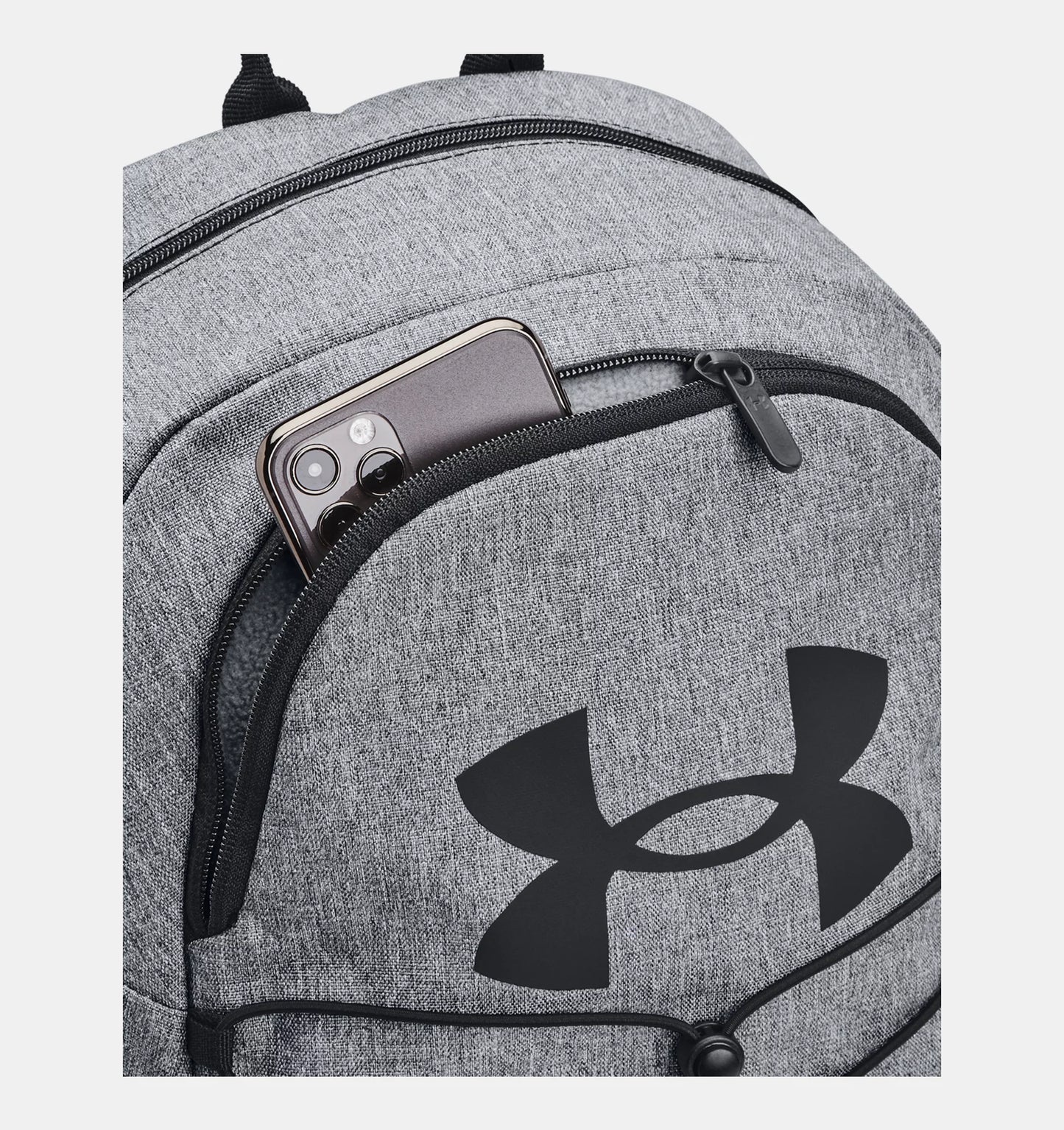 UAE-I2 (Under armour unisex hustle sport backpack pitch gray/medium heather/black) 72393478