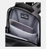 UAE-B3 (Under armour unisex hustle pro backpack black/medium heather/metallic gold) 22495652