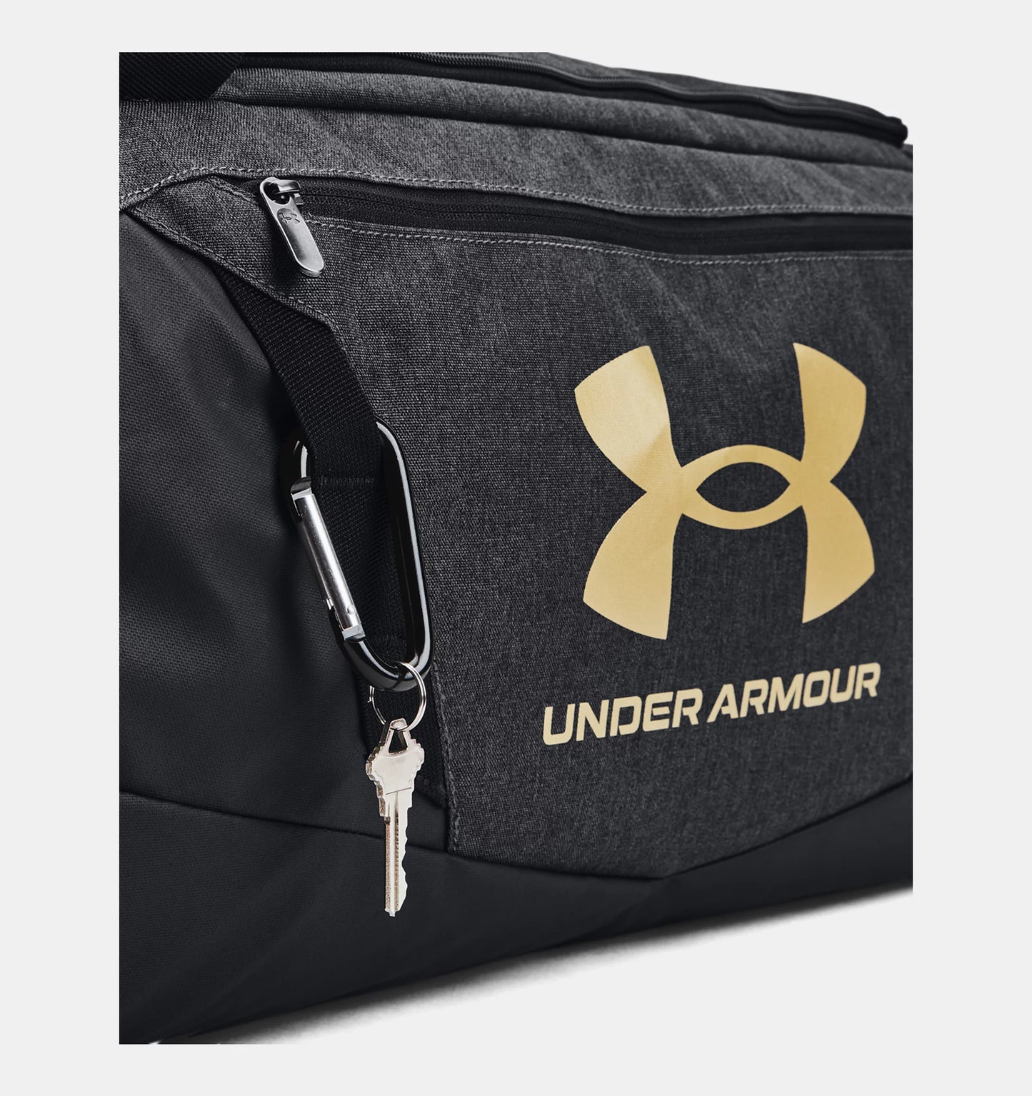 UAE-T2 (Under armour unisex undeniable 5 duffel medium black/medium heather/metallic gold) 102393695