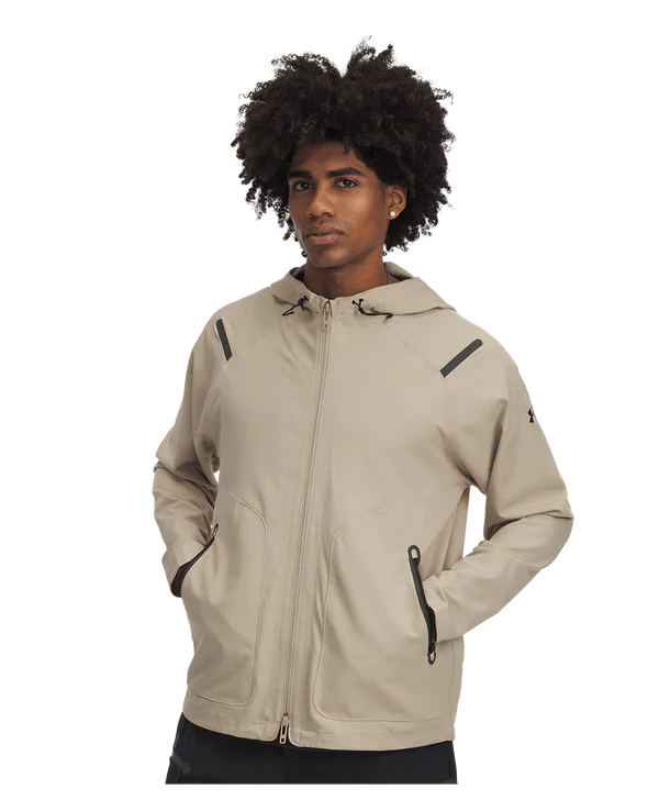 UAA-N15 (Under armour mens unstoppable jacket city khaki/black) 62598695