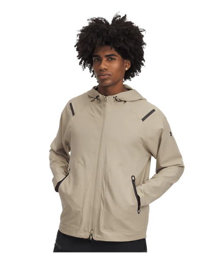 UAA-N15 (Under armour mens unstoppable jacket city khaki/black) 62598695