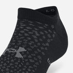 UAA-A11 (Under armour unisex essentials 6pack no show socks black/white/halo gray) 102391739