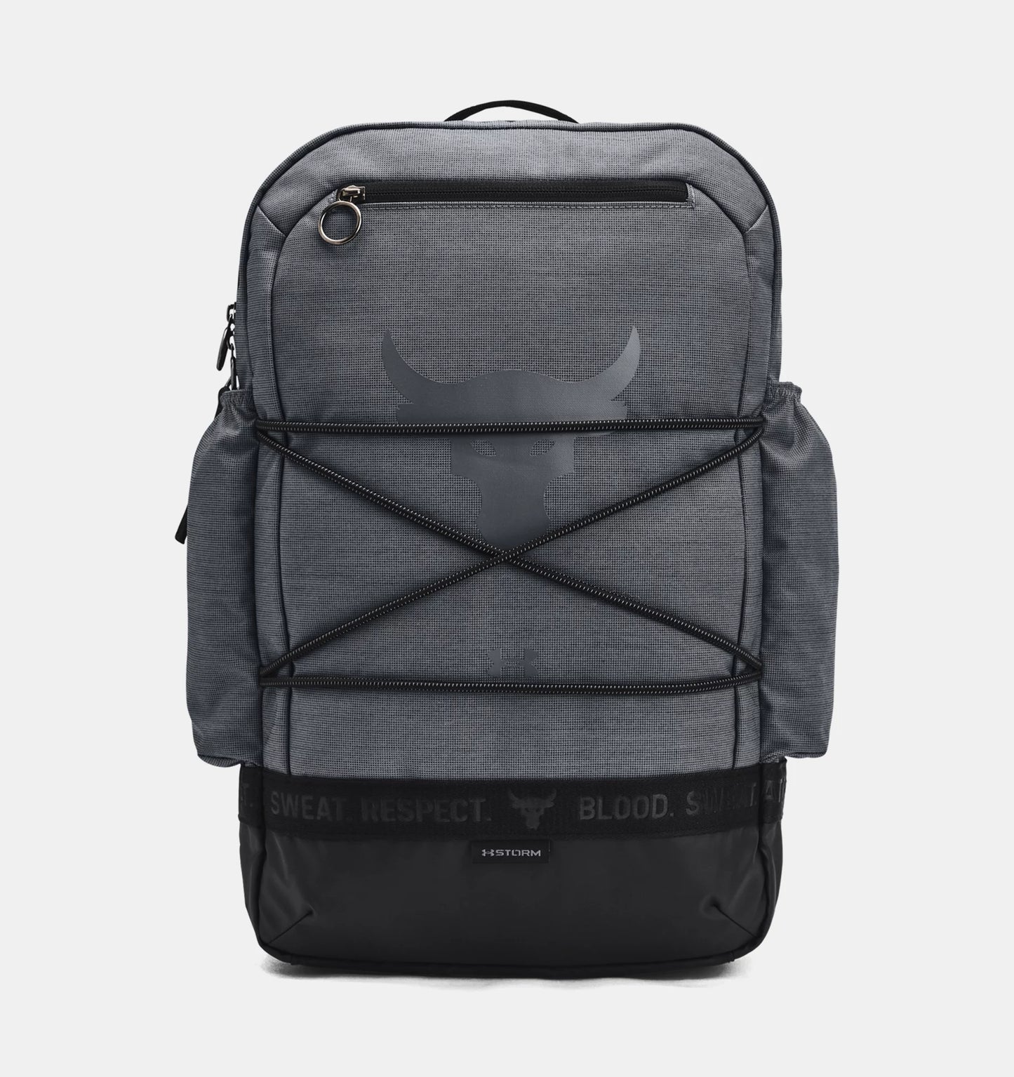 UAE-B2 (Under armour unisex project rock brahma backpack black/pitch grey) 22395217