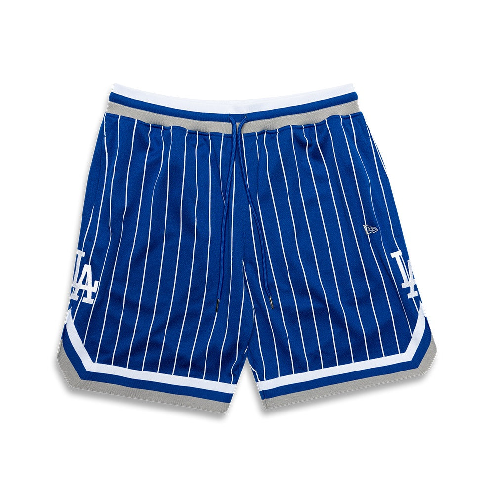 NEA-F8 (New era pinstripe cali mesh shorts la dodgers official team colours) 122396500