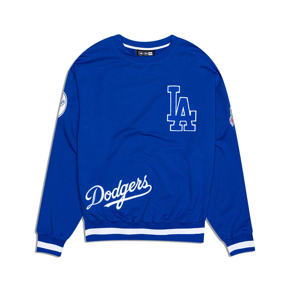 NEA-N8 (New era oversize higher grade los angeles dodgers crew bright blue/team colours) 52497500