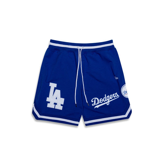 NEA-R8 (New era oversize higher grade los angeles dodgers shorts bright blue/team colours) 52496500