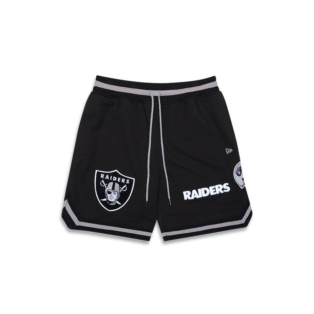 NEA-S8 (New era oversize higher grade las vegas raiders shorts black/team colours) 52496500