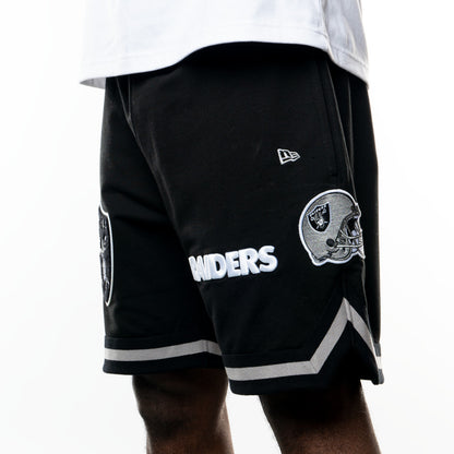 NEA-S8 (New era oversize higher grade las vegas raiders shorts black/team colours) 52496500