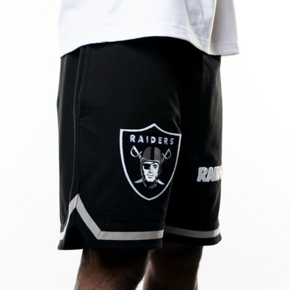 NEA-S8 (New era oversize higher grade las vegas raiders shorts black/team colours) 52496500