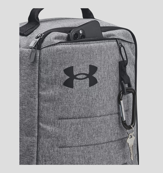 UAE-J3 (Under armour unisex contain shoe bag castle rock medium heather/black) 52492391