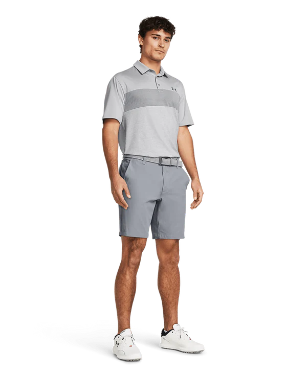 UAA-H15 (Under armour mens drive taper shorts steel/halo grey) 62594674