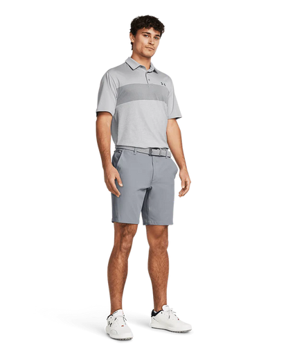 UAA-H15 (Under armour mens drive taper shorts steel/halo grey) 62594674