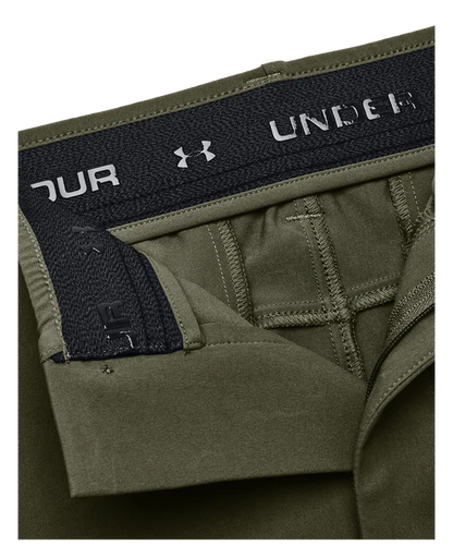 UAA-G15 (Under armour mens drive taper shorts marine green/halo grey) 62594674