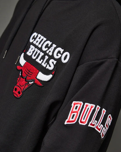 NEA-B9 (New era oversize higher grade chicago bulls hoodie team colours) 52498000