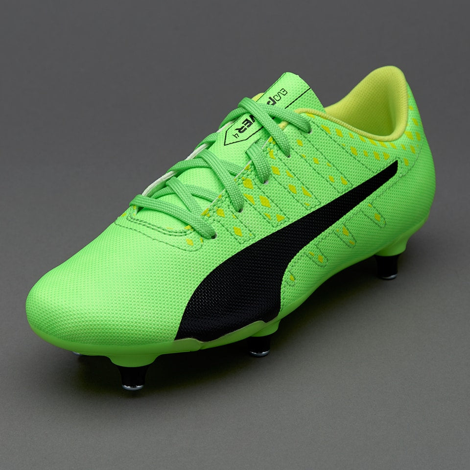 P-K32 (PUMA EVOPOWER VIGOR 4 SG JR GREEN GECKO/BLK) 121694089