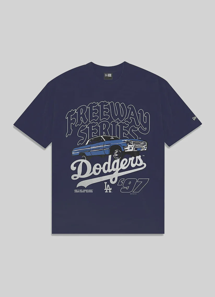 NEA-J9 (New era mlb rivals la dodgers oversize tee dark royal) 72493500