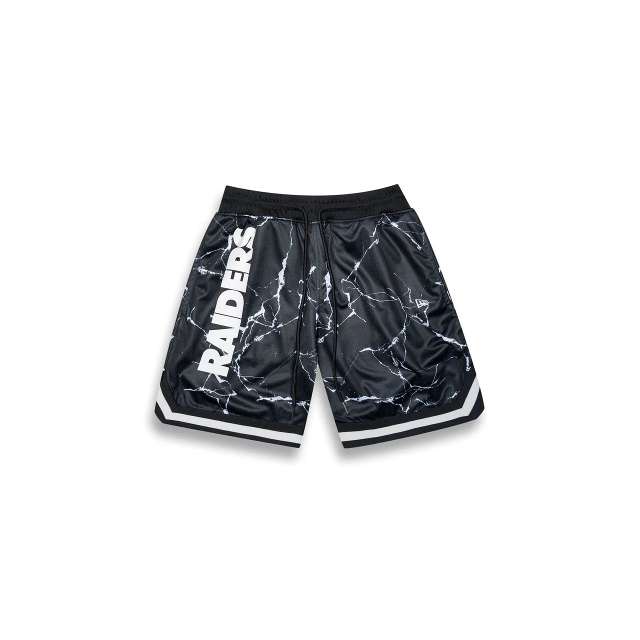 NEA-W9 (New era NFL rivals basketball style mesh shorts las vegas raiders black) 8249550