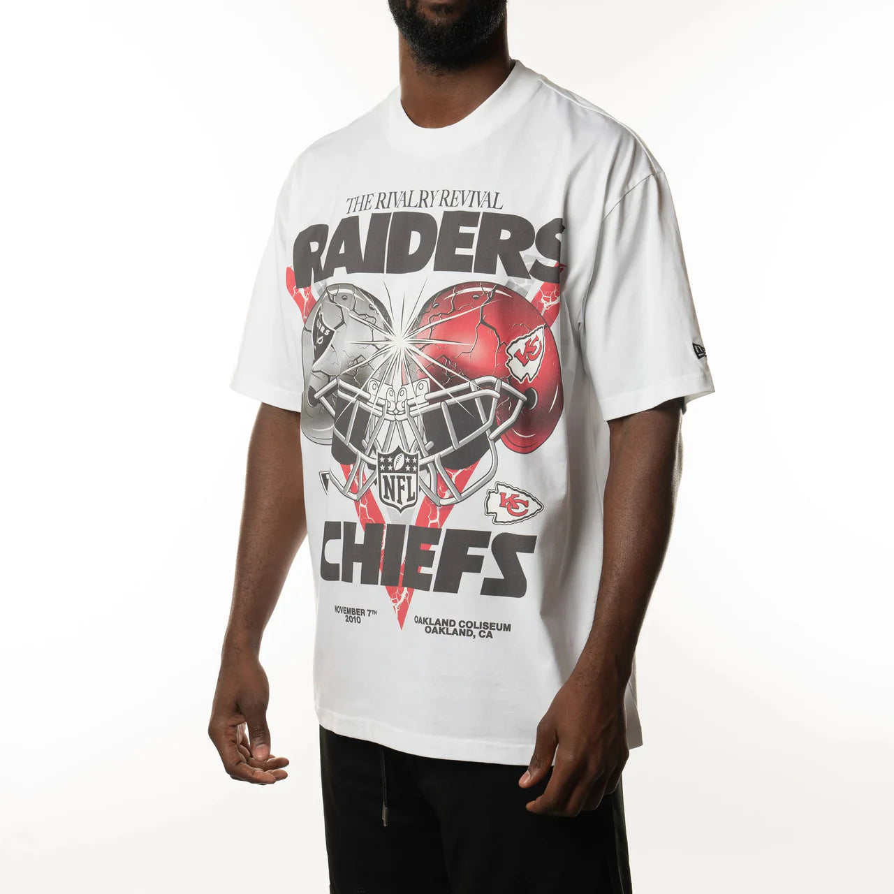 NEA-S9 (New era NFL rivals oversize tee white) 82493500