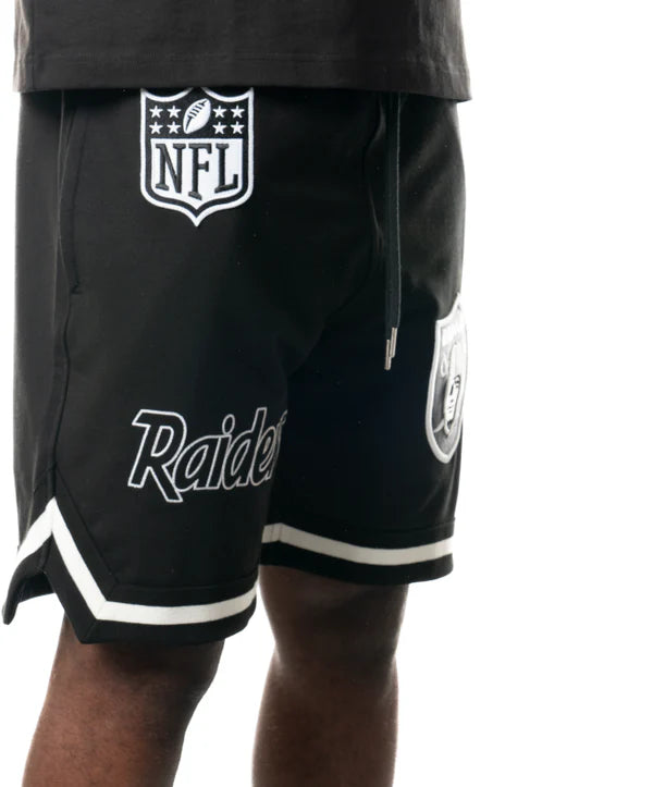 NEA-K10 (New era higher grade basketball style shorts las vegas raiders black) 82496500