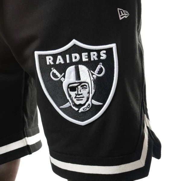 NEA-K10 (New era higher grade basketball style shorts las vegas raiders black) 82496500