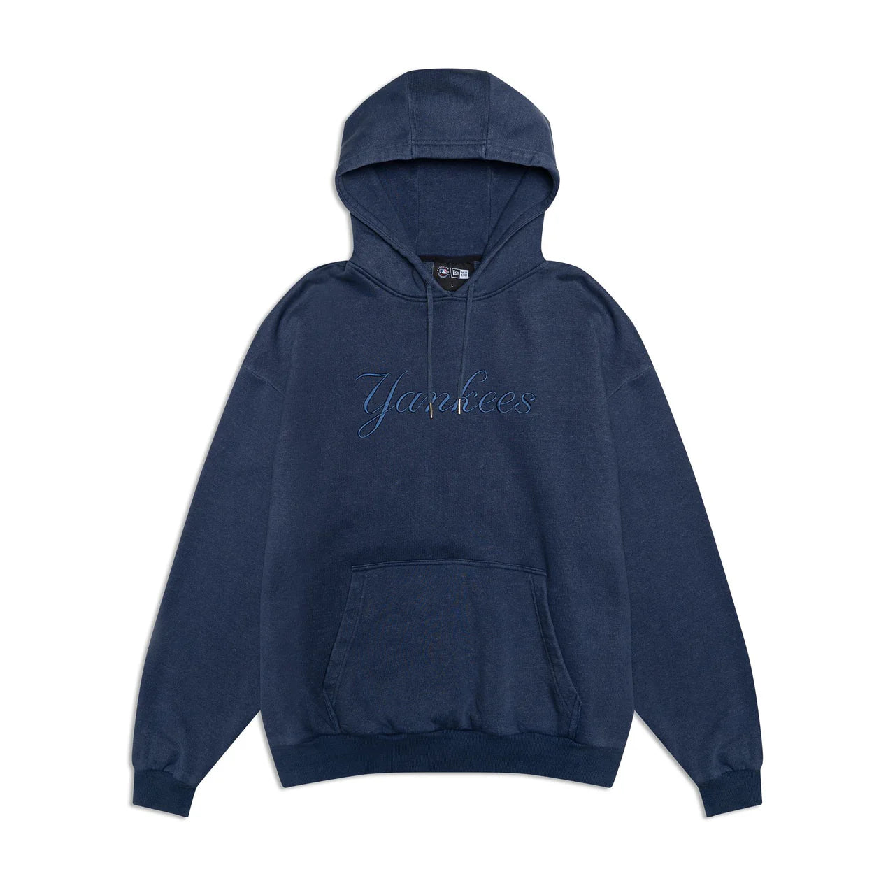 NEA-Z9 (New era washed MLB new york yankees oversize hoodie oceanside blue) 82497500