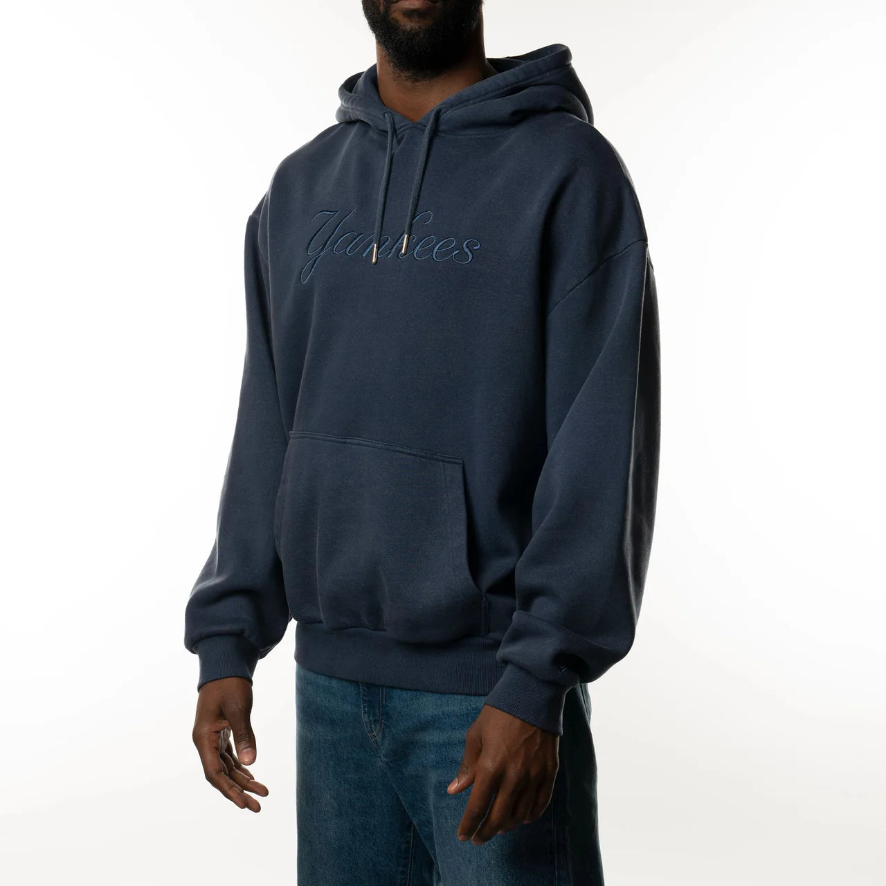 NEA-Z9 (New era washed MLB new york yankees oversize hoodie oceanside blue) 82497500