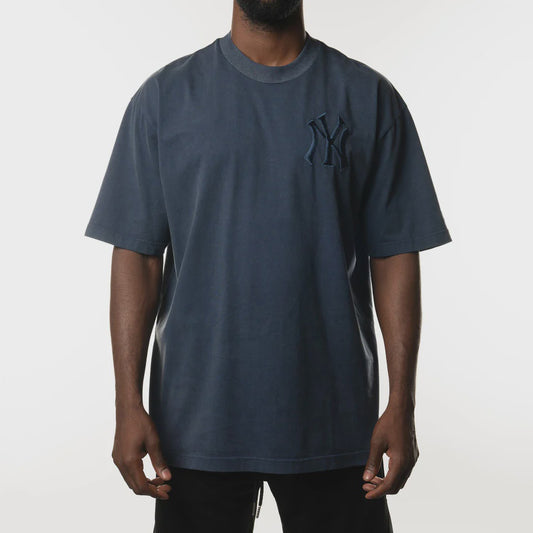 NEA-C10 (New era washed MLB new york yankees oversize tee oceanside blue) 82494250