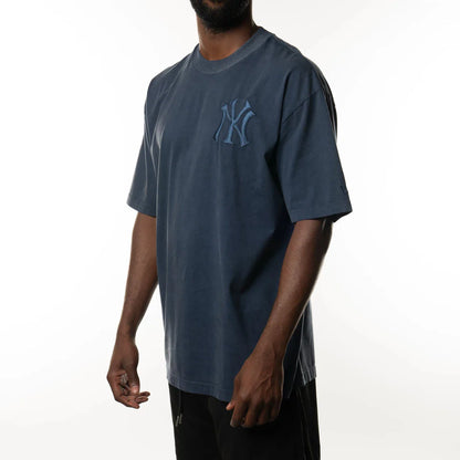 NEA-C10 (New era washed MLB new york yankees oversize tee oceanside blue) 82494250