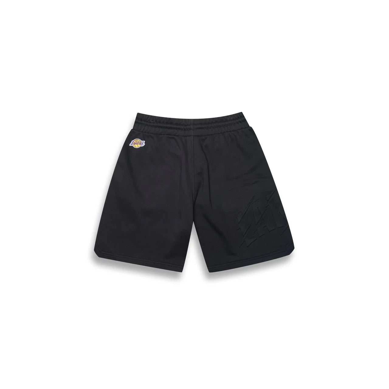 NEA-Q9 (New era tonal nba la lakers basketball style shorts black) 72495500