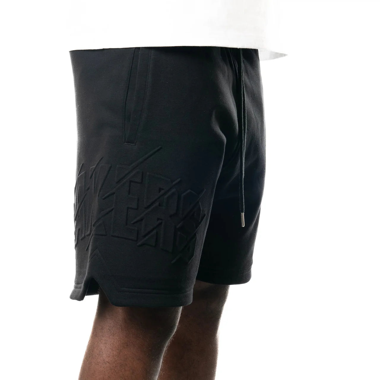 NEA-Q9 (New era tonal nba la lakers basketball style shorts black) 72495500