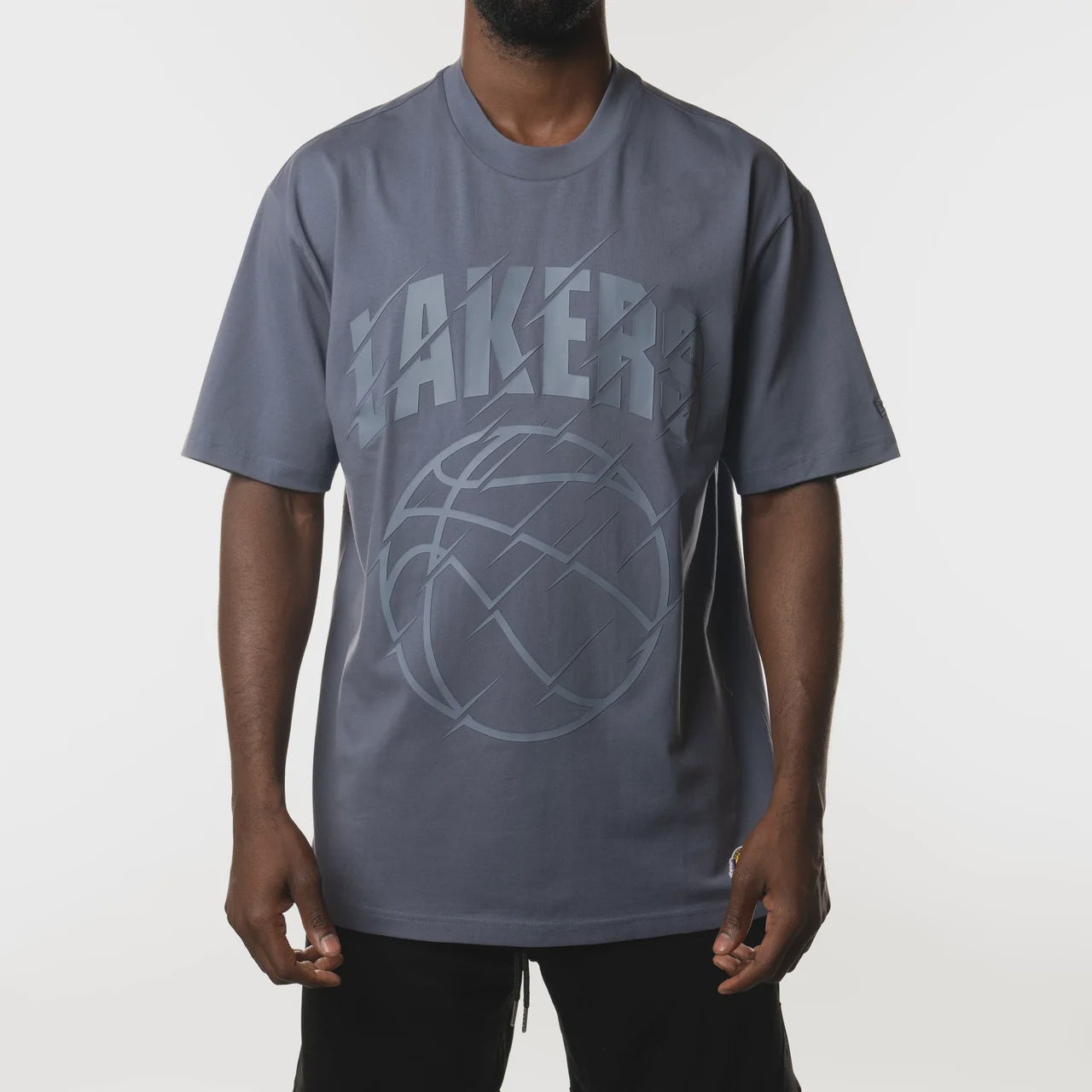 NEA-N9 (New era tonal nba la lakers oversize tee slate blue) 72494000