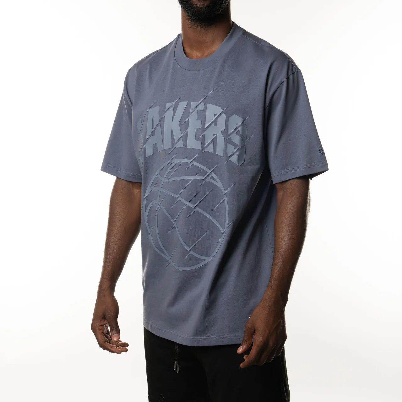 NEA-N9 (New era tonal nba la lakers oversize tee slate blue) 72494000