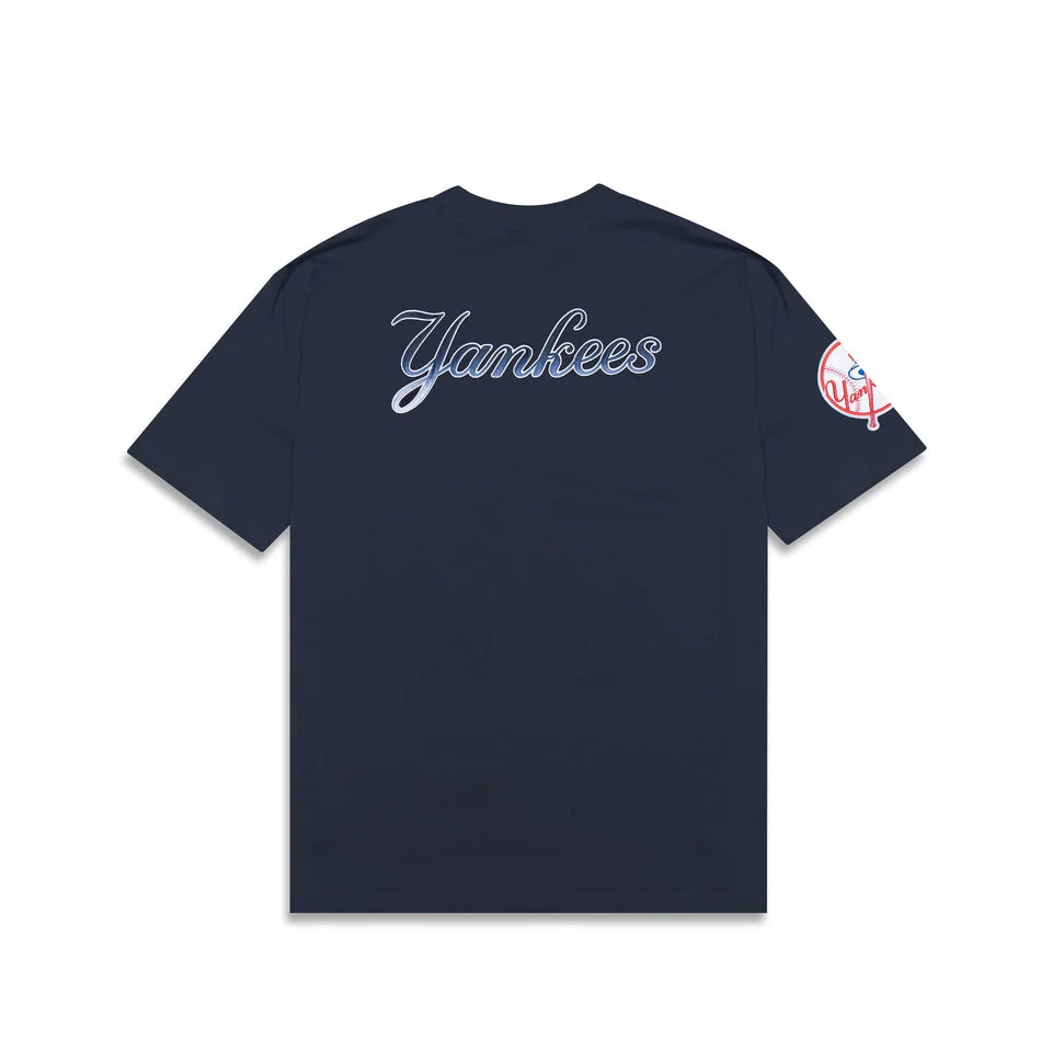 NEA-U10 (New era higher fade oversize tee new york yankees navy) 112494500