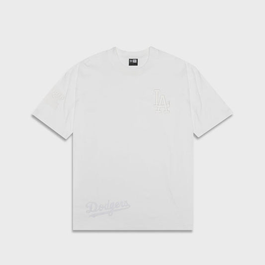 NEA-O10 (New era tonal pack oversize los angeles dodgers tee white) 102494500