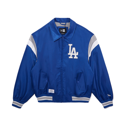 NEA-S11 (New era mlb retro stadium los angeles dodgers varsity jacket bright royal) 525911500