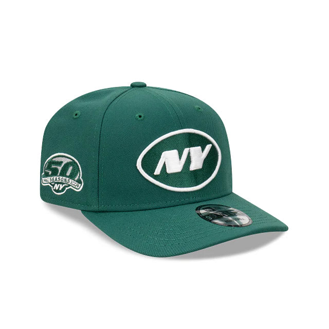 NEC-O69 (New era 970 nfl patch new york jets snapback emerald green/grey UV osfm) 102592149