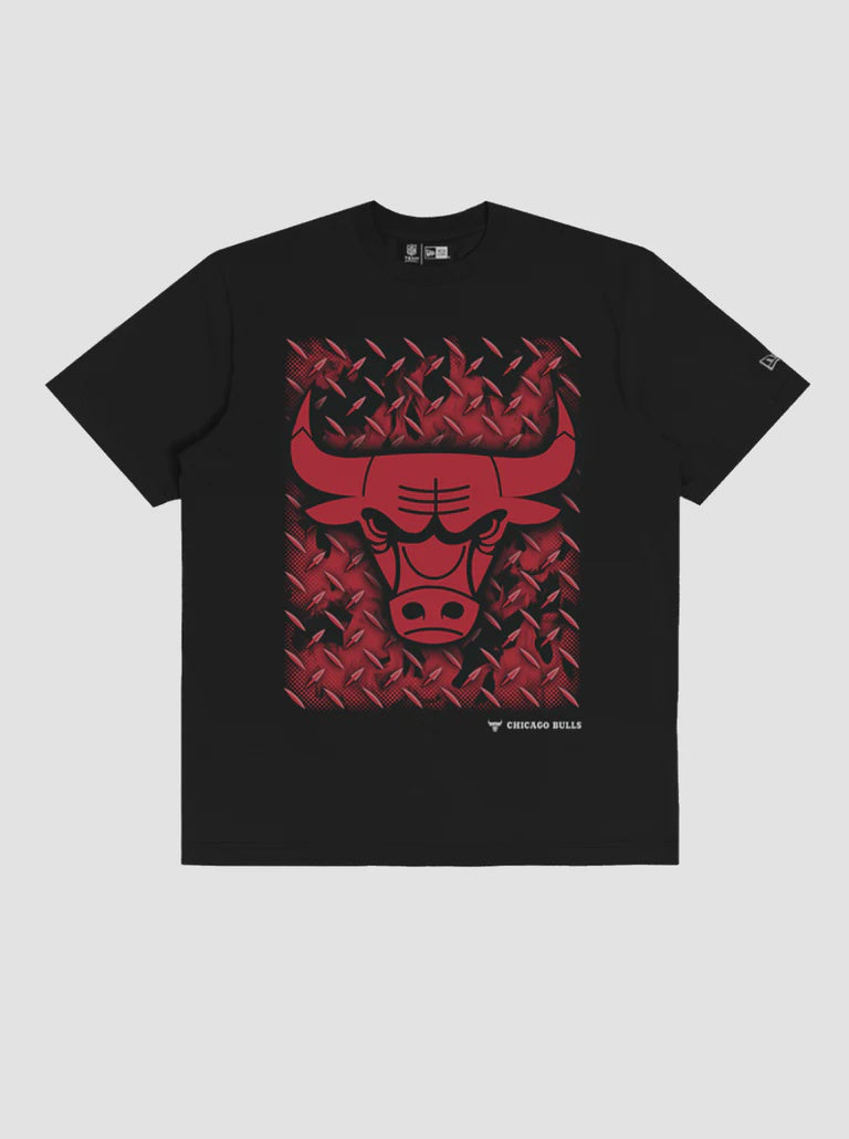 NEA-R13 (New era trend pop chicago bulls oversize t-shirt black) 22694000