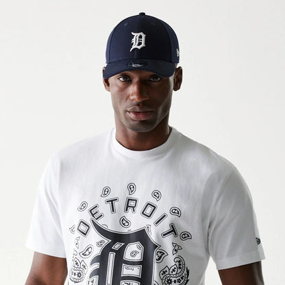 NEA-E12 (New era mlb oversize detroit tigers paisley tee white) 92594000