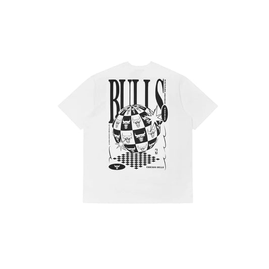NEA-I13 (New era chicago bulls world oversize tee white) 12694000