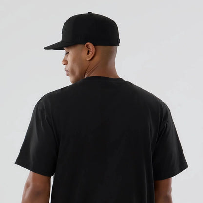 NEA-K13 (New era mlb los angeles dodgers on fire oversize tee black) 12694000