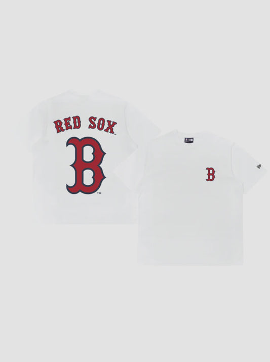 NEA-F13 (New era mlb world series boston red sox oversize tee white) 12694000