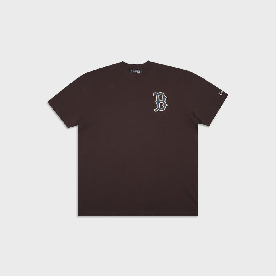 NEA-W13 (New era autumn mix world series boston red sox short sleeve t-shirt brown) 42694000