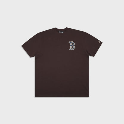 NEA-W13 (New era autumn mix world series boston red sox short sleeve t-shirt brown) 42694000