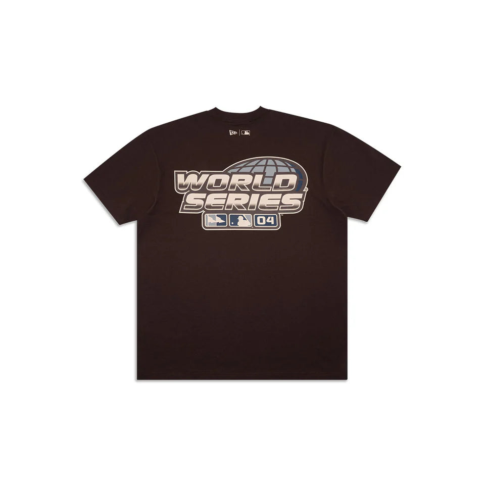 NEA-W13 (New era autumn mix world series boston red sox short sleeve t-shirt brown) 42694000