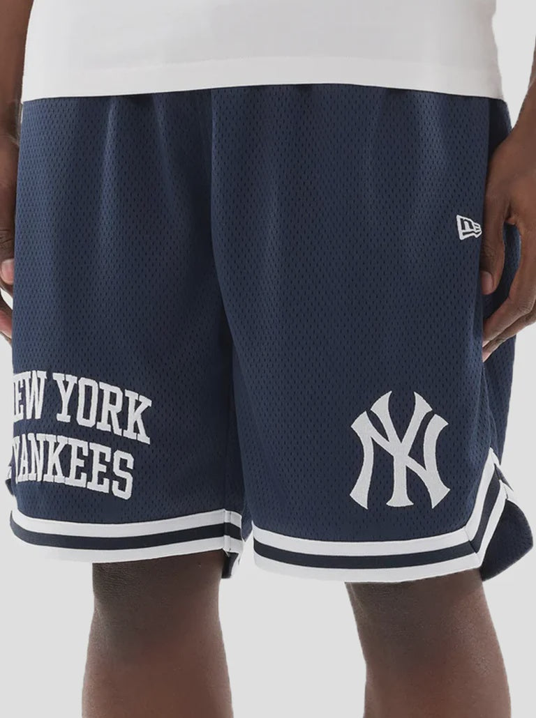 NEA-D14 (New era comfort club new york yankees mesh shorts navy) 52695000