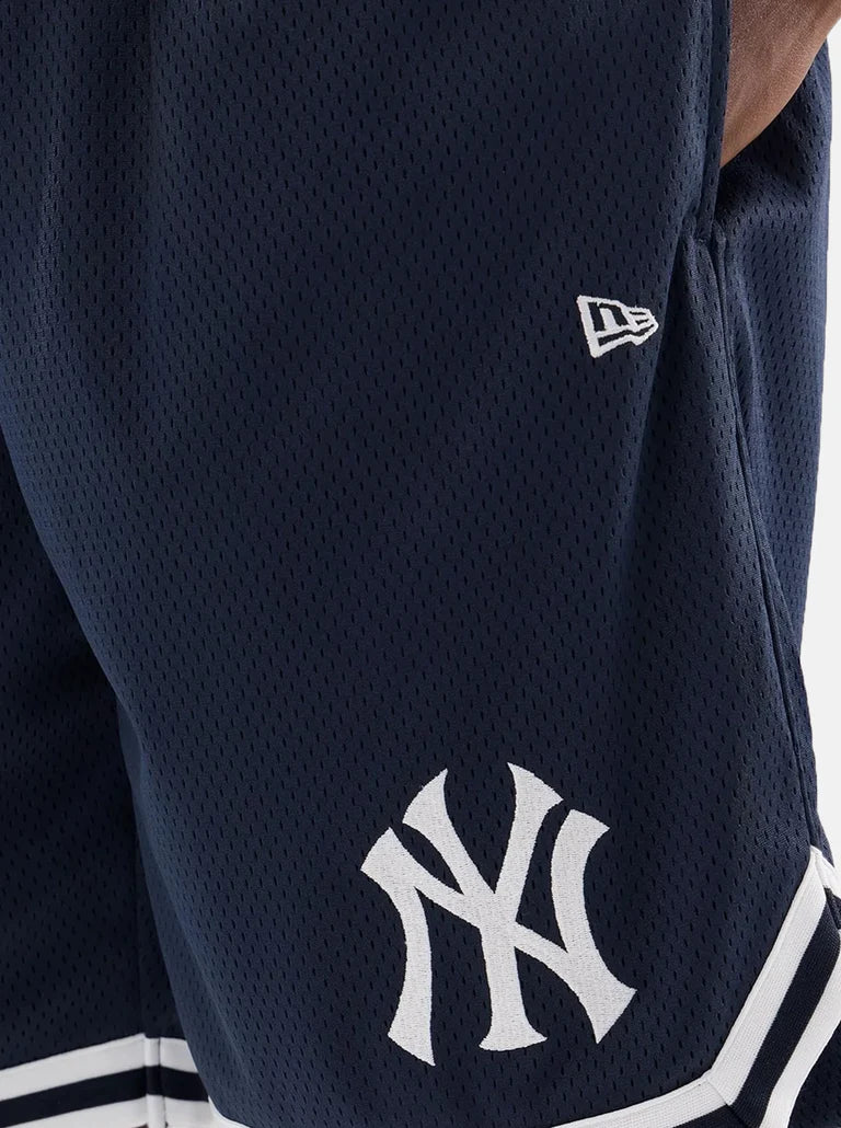 NEA-D14 (New era comfort club new york yankees mesh shorts navy) 52695000